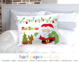 Santa Claus Personalized Pillowcase Pillowcases - Everything Nice