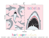 Shark Pink Personalized 2-Pocket Folder School & Office Supplies - Everything Nice