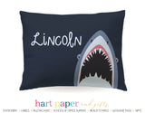 Shark Personalized Pillowcase Pillowcases - Everything Nice