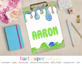 Slime Personalized Clipboard School & Office Supplies - Everything Nice