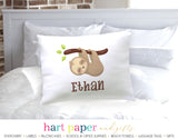 Sloth Personalized Pillowcase Pillowcases - Everything Nice