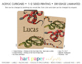 Snakes Personalized Clipboard School & Office Supplies - Everything Nice
