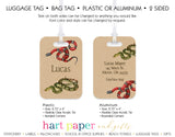Snakes Luggage Bag Tag School & Office Supplies - Everything Nice