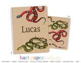 Snakes Personalized Notebook or Sketchbook School & Office Supplies - Everything Nice