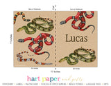 Snakes Personalized Notebook or Sketchbook School & Office Supplies - Everything Nice