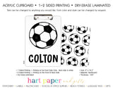 Soccer Ball Personalized Clipboard School & Office Supplies - Everything Nice