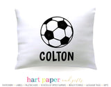 Soccer Ball Personalized Pillowcase Pillowcases - Everything Nice