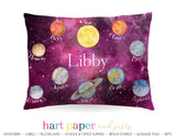 Planets Space Personalized Pillowcase Pillowcases - Everything Nice