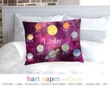 Planets Space Personalized Pillowcase Pillowcases - Everything Nice