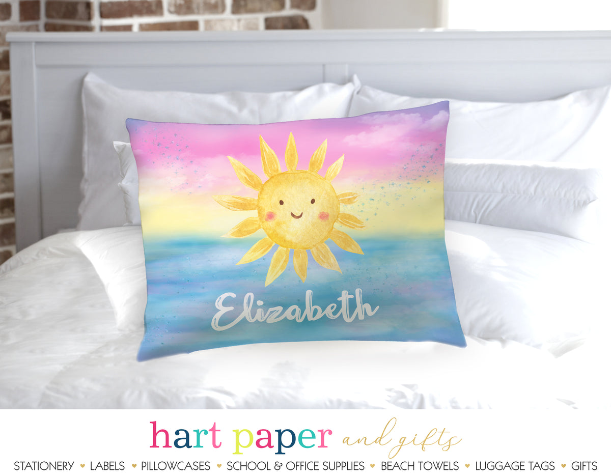 Sunshine Personalized Pillowcase Pillowcases - Everything Nice