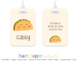 Taco Luggage Bag Tag School & Office Supplies - Everything Nice