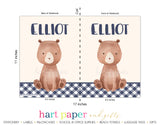 Teddy Bear Personalized Notebook or Sketchbook School & Office Supplies - Everything Nice
