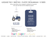 Tractor Luggage Bag Tag School & Office Supplies - Everything Nice
