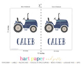 Tractor Personalized Notebook or Sketchbook School & Office Supplies - Everything Nice