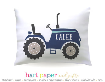 Tractor Personalized Pillowcase Pillowcases - Everything Nice