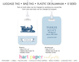 Train Luggage Bag Tag School & Office Supplies - Everything Nice