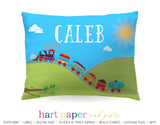 Train Personalized Pillowcase Pillowcases - Everything Nice
