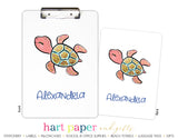 Turtle Personalized Clipboard School & Office Supplies - Everything Nice