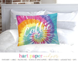 Tie Dye Personalized Pillowcase Pillowcases - Everything Nice