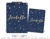 Stars Moon Personalized Clipboard School & Office Supplies - Everything Nice
