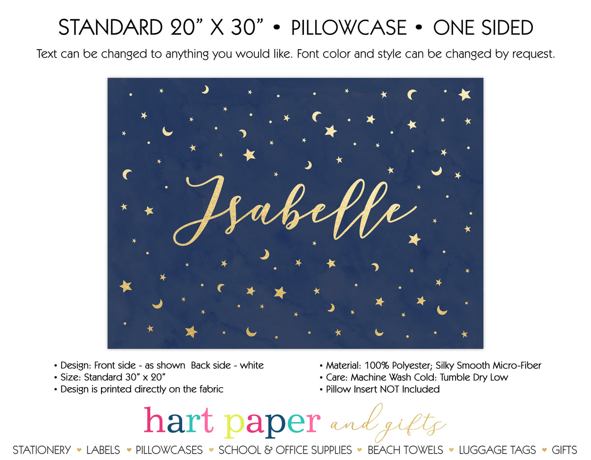 Galaxy Stars Space Celestial Personalized Pillowcase Pillowcases - Everything Nice