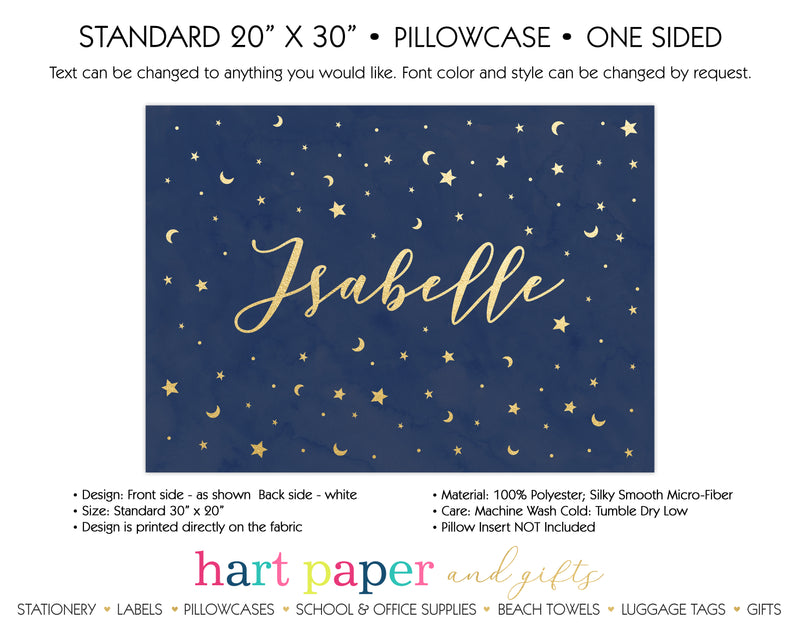 Galaxy Stars Space Celestial Personalized Pillowcase Pillowcases - Everything Nice