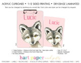Wolf Personalized Clipboard School & Office Supplies - Everything Nice